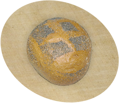 Chleb pszenno-żytni okrągły