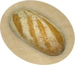 Chleb żytni razowy z ziarnami